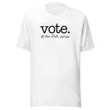 Vote Tell Them Ruth Sent You - Politics Tee - Government T-Shirt - Vote Tee - Ruth T-Shirt - Justice Tee