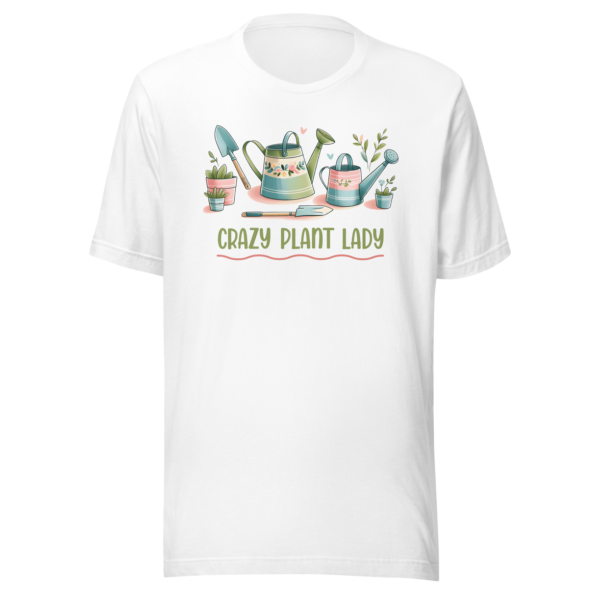 crazy-plant-lady-with-gardening-tools-plants-tee-flowers-t-shirt-plants-tee-gardening-t-shirt-t-shirt-tee#color_white