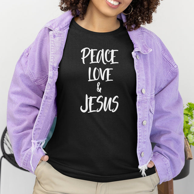 peace-love-and-jesus-jesus-tee-peace-t-shirt-christian-tee-faith-t-shirt-religious-tee#color_black