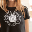 sunflower-sunflower-tee-flower-t-shirt-yellow-tee-floral-t-shirt-simple-tee#color_black