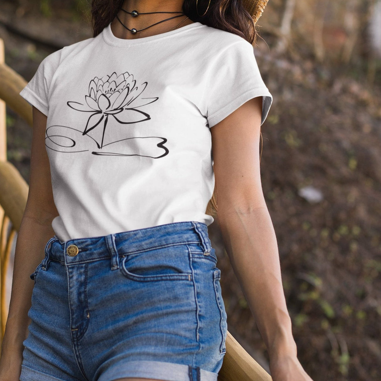 lotus-flower-lotus-tee-flower-t-shirt-yoga-tee-floral-t-shirt-ladies-tee#color_white