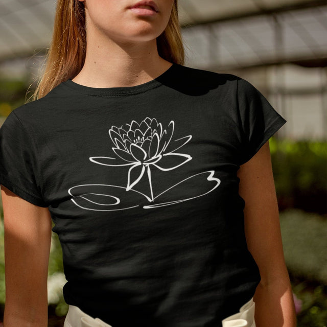 lotus-flower-lotus-tee-flower-t-shirt-yoga-tee-floral-t-shirt-ladies-tee#color_black