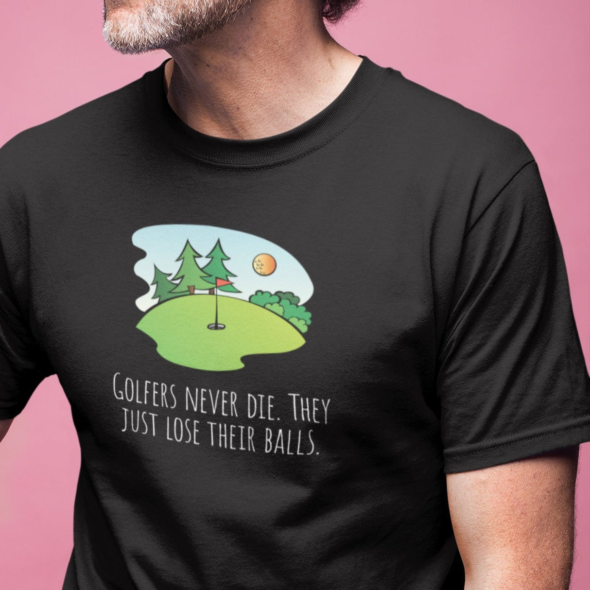golfers-never-die-they-just-lose-their-balls-golf-tee-golfer-t-shirt-golfing-tee-funny-t-shirt-crude-tee#color_black