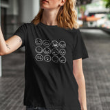 black-and-white-outlines-of-hand-drawn-smiley-faces-smiley-tee-smile-t-shirt-smiley-face-tee-funny-t-shirt-emoticon-teewhite#color_black