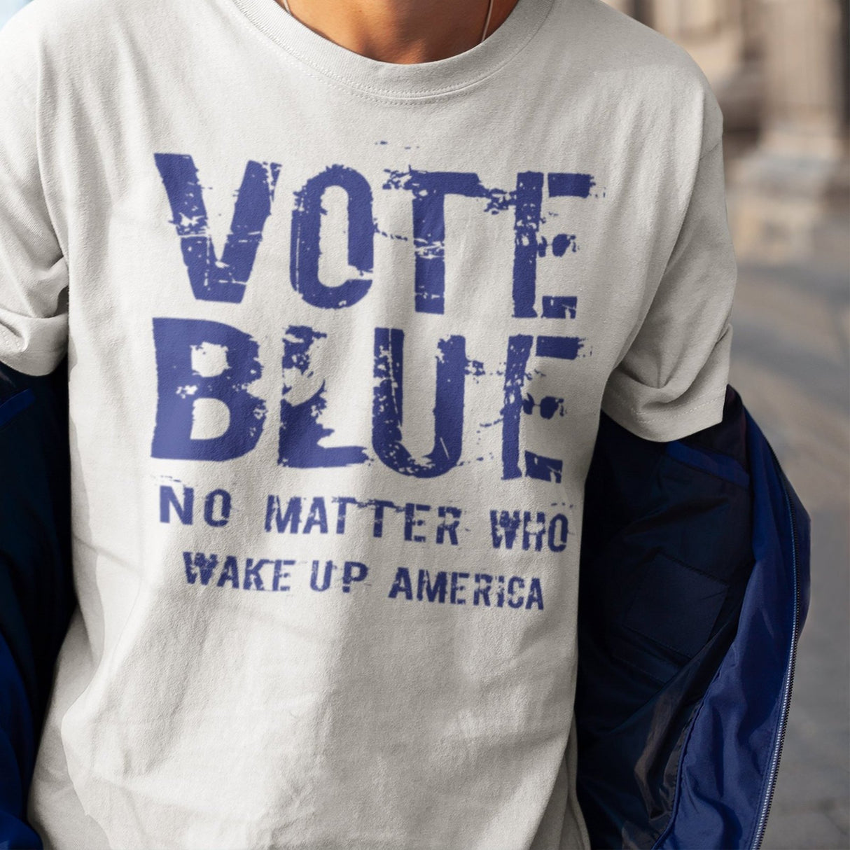 i-will-not-be-silenced-i-will-vote-blue-vote-blue-tee-wake-up-t-shirt-democrat-tee-t-shirt-tee#color_white