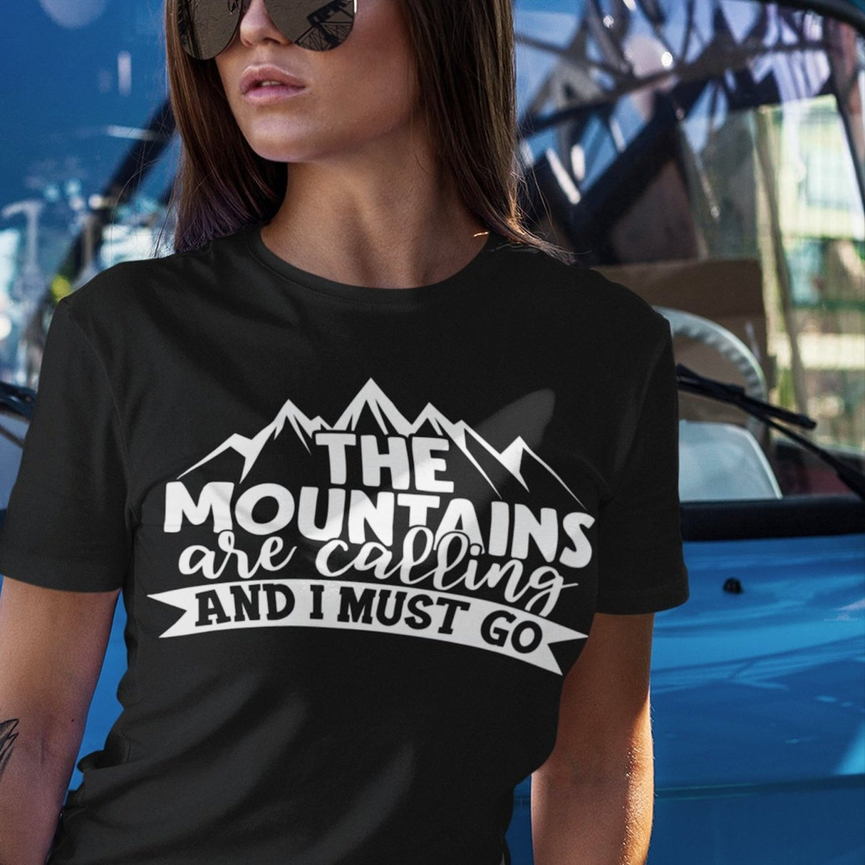 the-mountains-are-calling-and-i-must-go-mountain-tee-hiking-t-shirt-camping-tee-t-shirt-tee#color_black