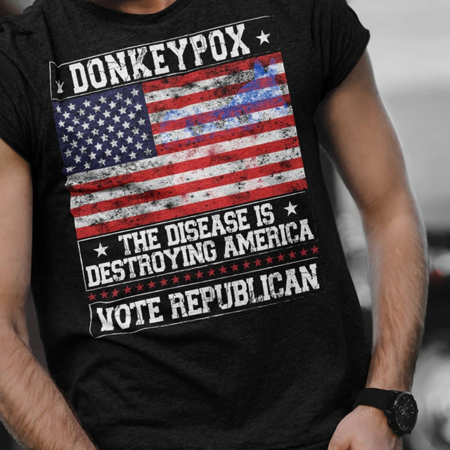 donkeypox-the-disease-destroying-america-usa-tee-flag-t-shirt-america-tee-patriotic-t-shirt-america-tee#color_black