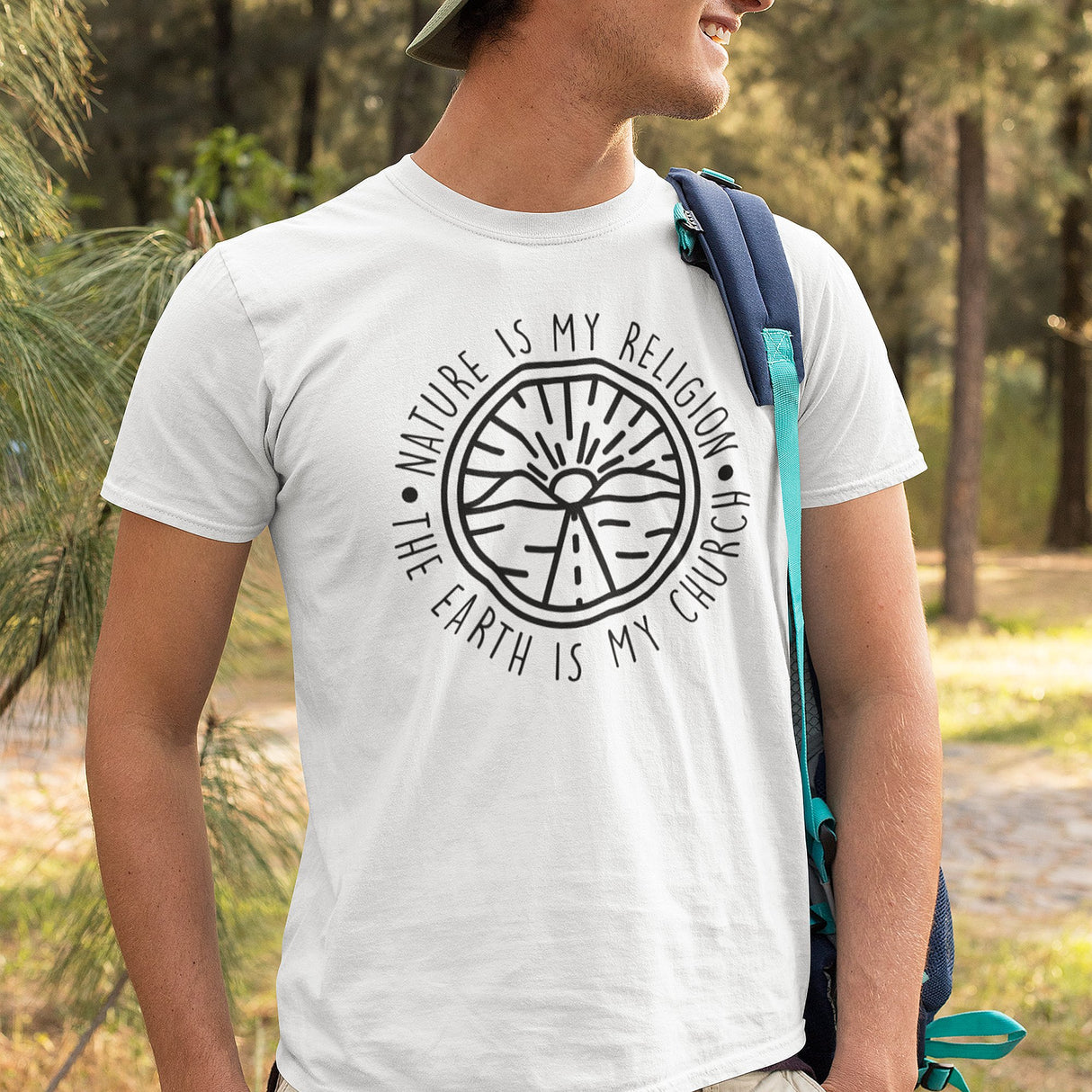nature-is-my-religion-the-earth-is-my-church-nature-tee-religion-t-shirt-earth-tee-t-shirt-tee#color_white