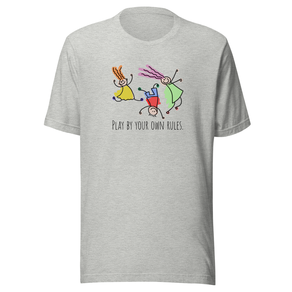 play-by-your-own-rules-achieve-tee-dreams-t-shirt-attitude-tee-inspirational-t-shirt-motivational-tee-1#color_athletic-heather