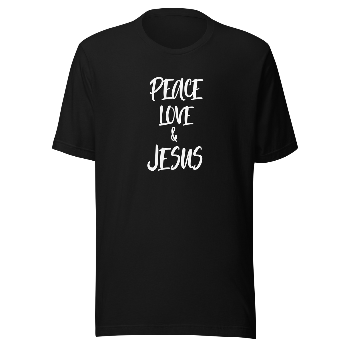 peace-love-and-jesus-jesus-tee-peace-t-shirt-christian-tee-faith-t-shirt-religious-tee#color_black