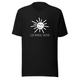 good-morning-sunshine-sunshine-tee-sun-t-shirt-good-morning-tee-hello-t-shirt-friendly-tee#color_black