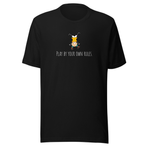 play-by-your-own-rules-achieve-tee-dreams-t-shirt-attitude-tee-inspirational-t-shirt-motivational-tee#color_black