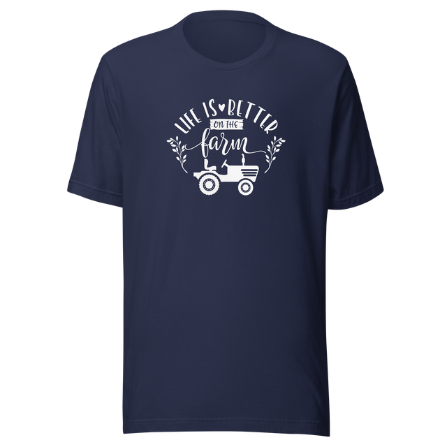 life-is-better-on-the-farm-farm-lovers-tee-farmer-t-shirt-farming-tee-country-life-t-shirt-farm-animals-tee#color_navy