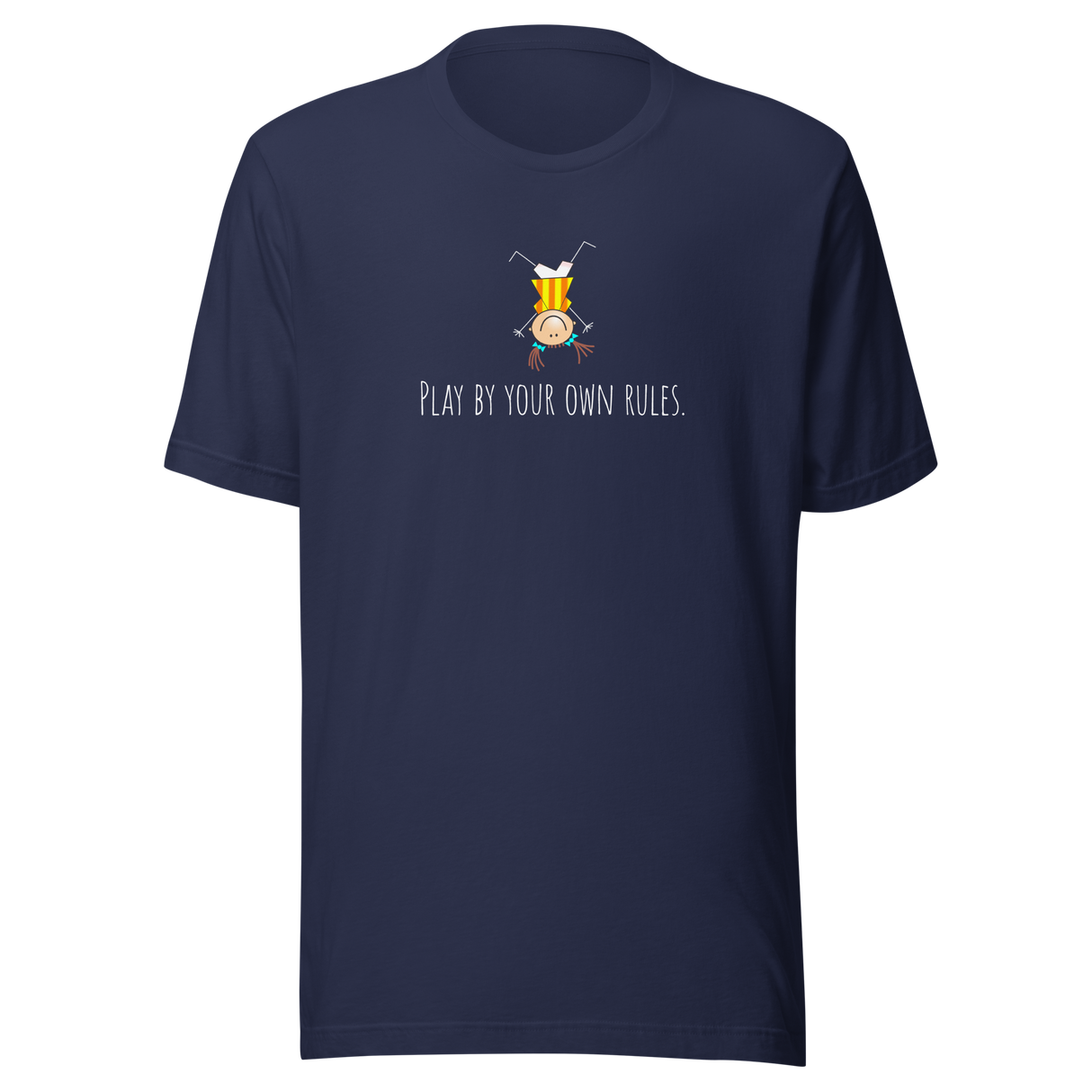 play-by-your-own-rules-achieve-tee-dreams-t-shirt-attitude-tee-inspirational-t-shirt-motivational-tee#color_navy