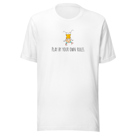 play-by-your-own-rules-achieve-tee-dreams-t-shirt-attitude-tee-inspirational-t-shirt-motivational-tee#color_white